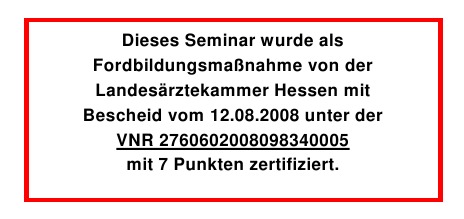 7 Fortbildungspunkte der Laendesaerztekammer Hessen